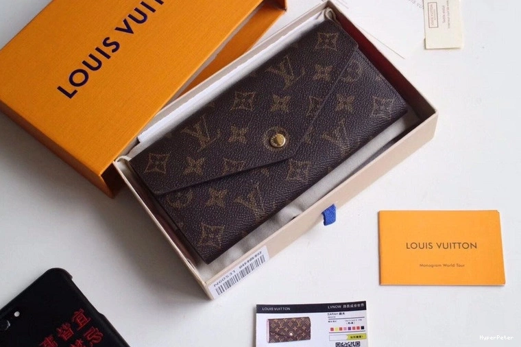 VUITTON WALLET SARAH LOUIS 0807